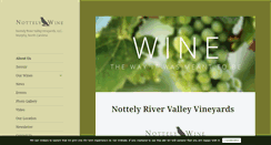 Desktop Screenshot of nottelywine.com